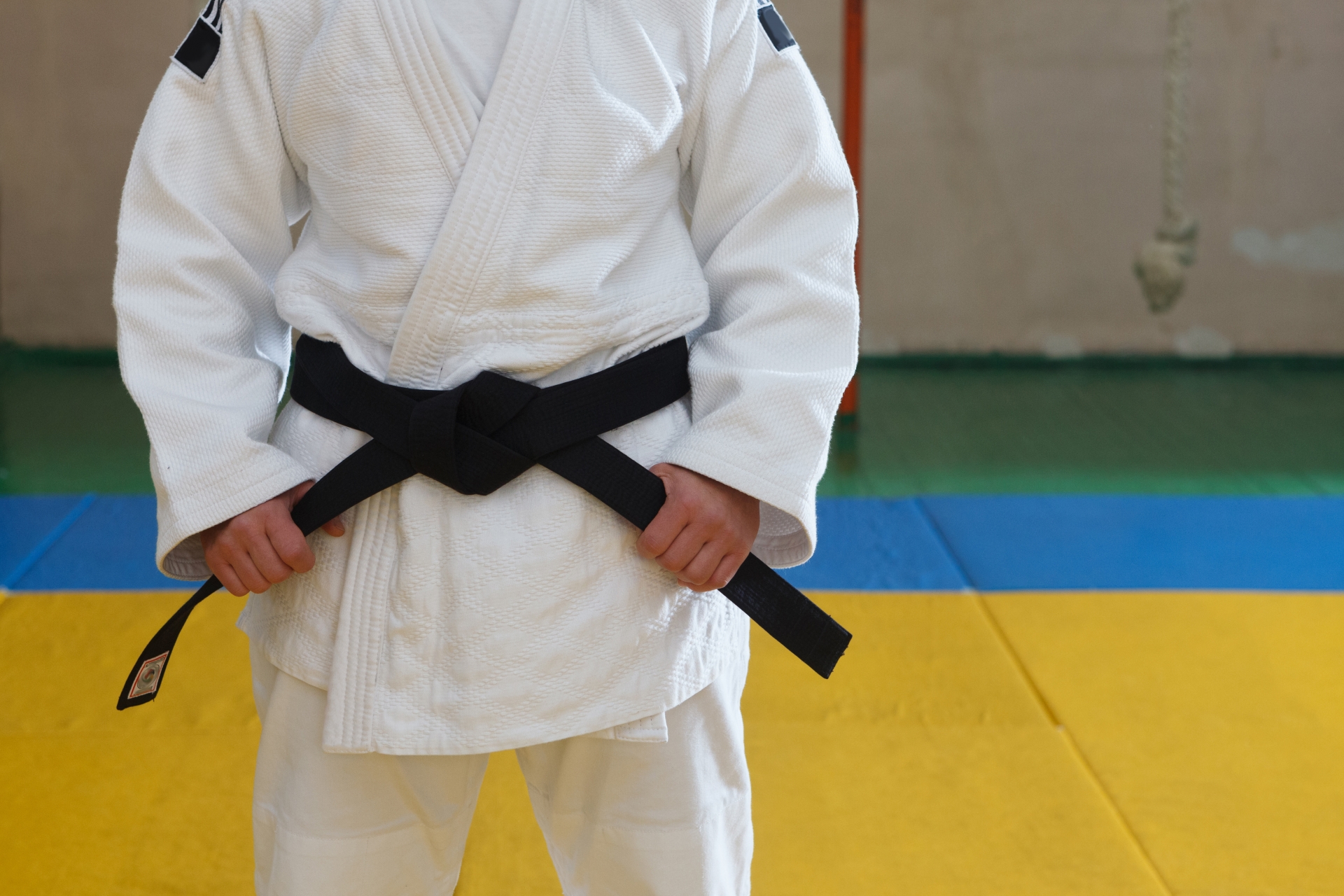 柔道部の練習風景