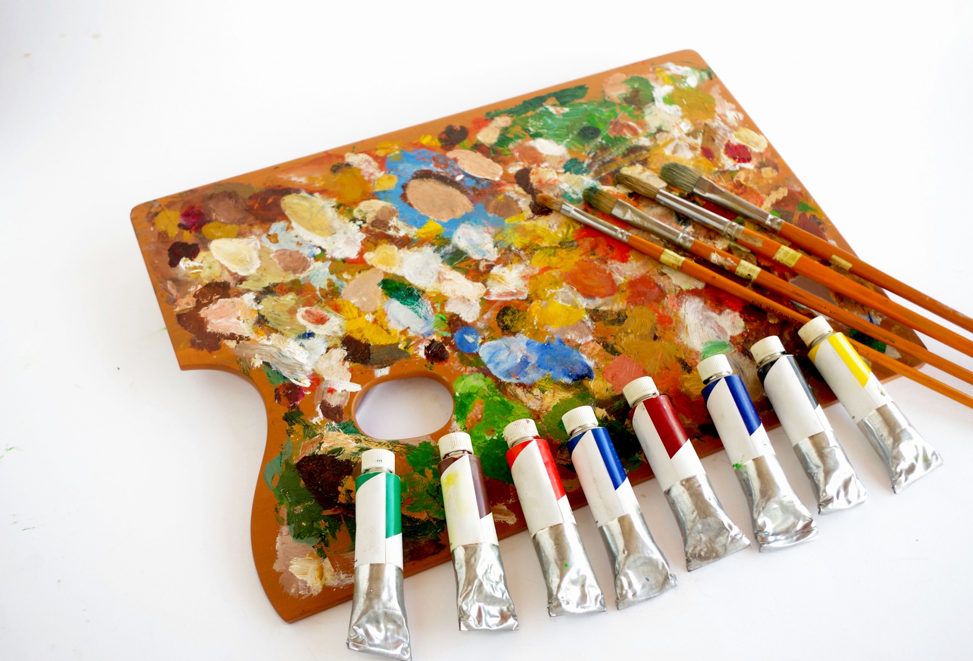 美術部の活動風景