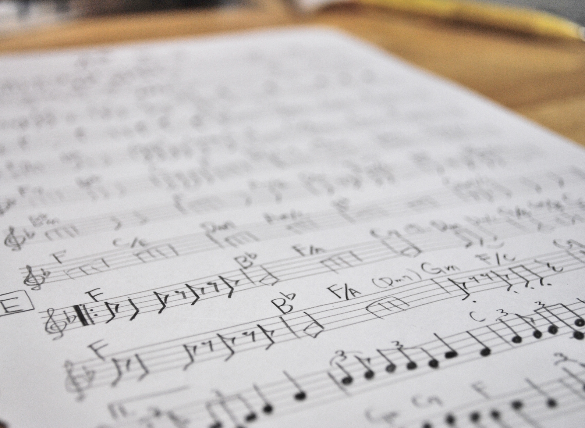 音楽部(吹奏楽・合唱)の練習風景